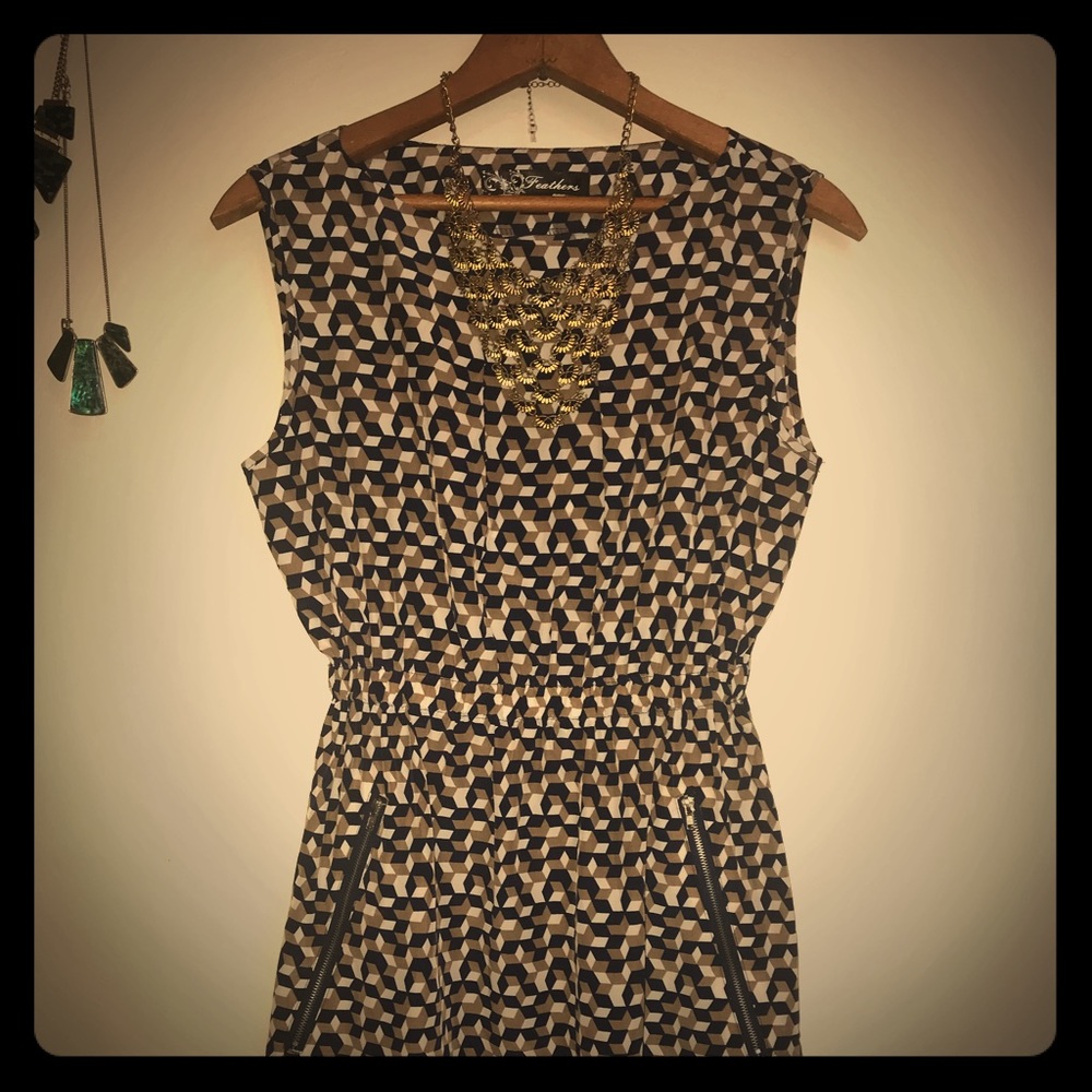 Pretty polygons dress
